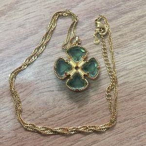 4 leaf clover necklace